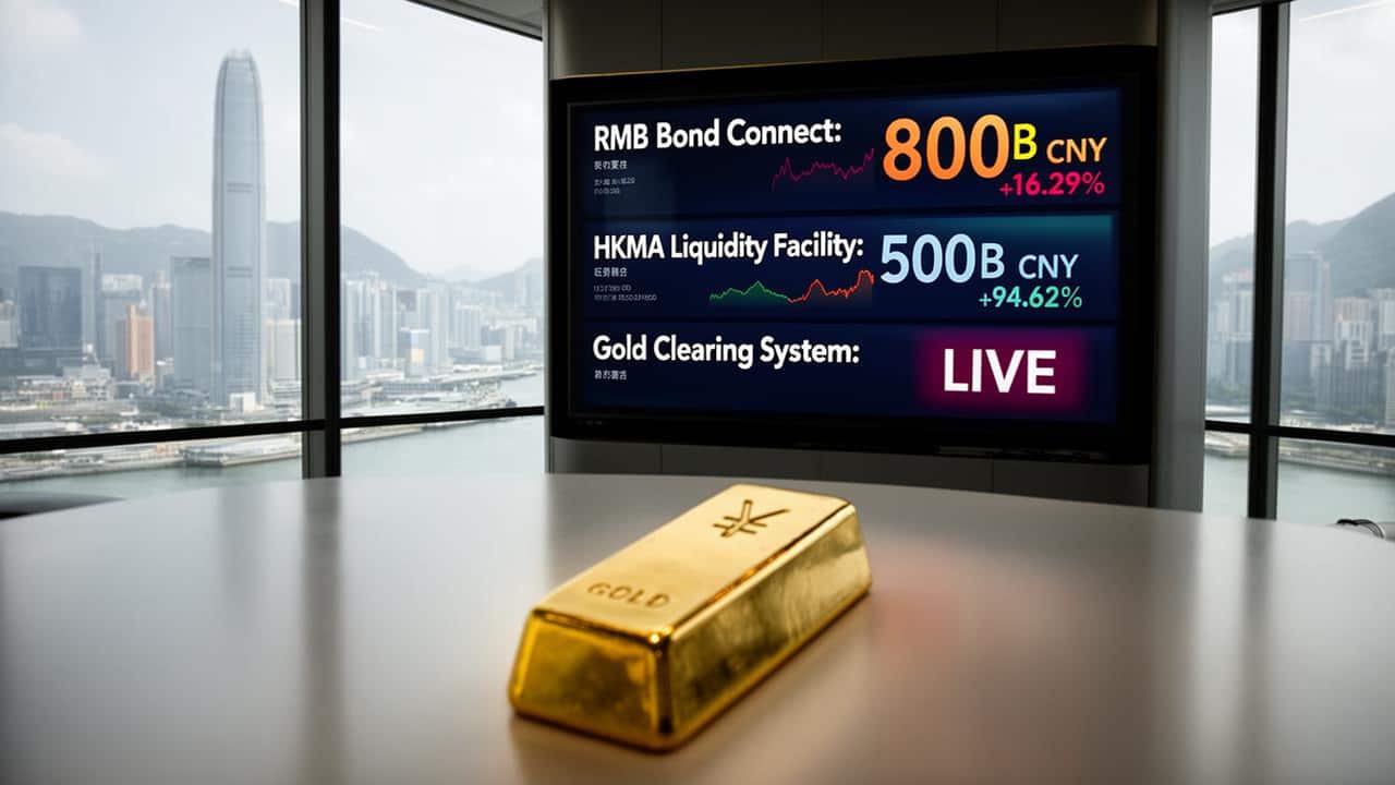 China Boosts Hong Kong's Yuan and Bond Markets, Expands Gold Hub