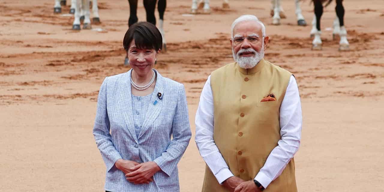 Japan's PM Takaichi visits India for strategic investment amid China pressure