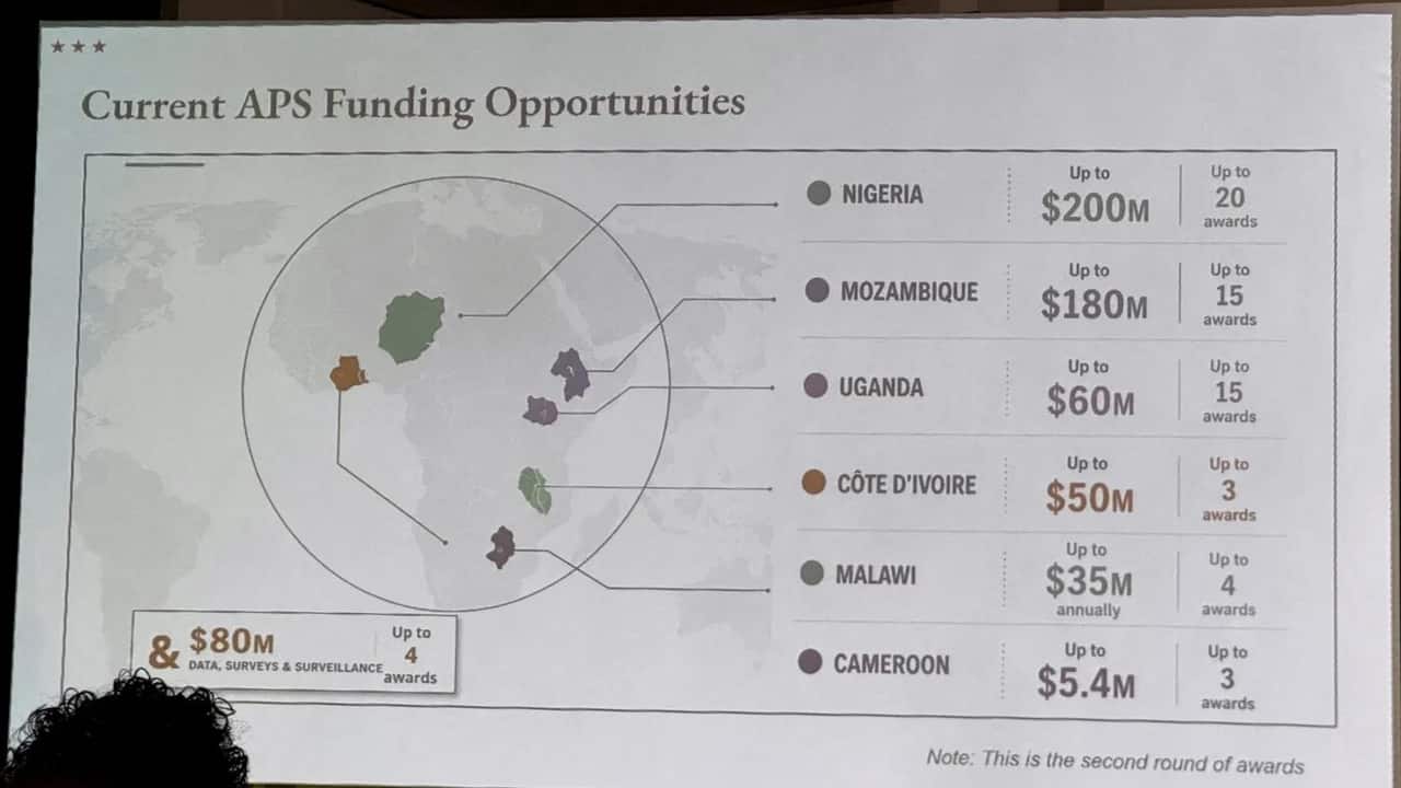 US government map mislabeled African countries at AIDS conference