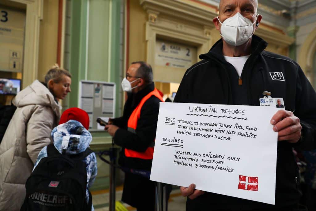 Denmark to deny refugee status to Ukrainian men eligible for conscription