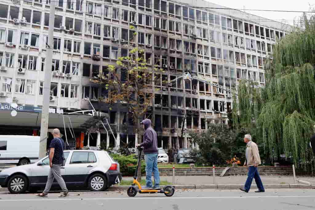Kyiv residents adapt to constant drone attacks as new normal
