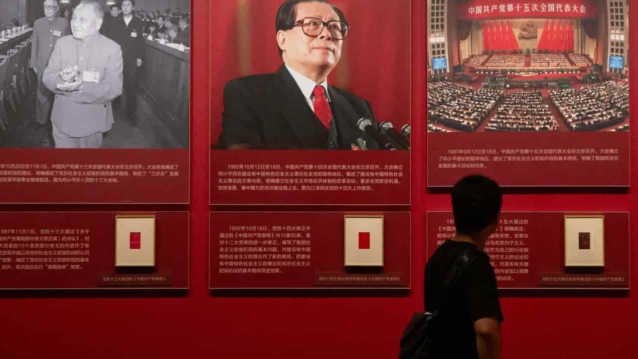 Communist Party of China invokes Jiang’s legacy in call to rally round Xi’s leadership