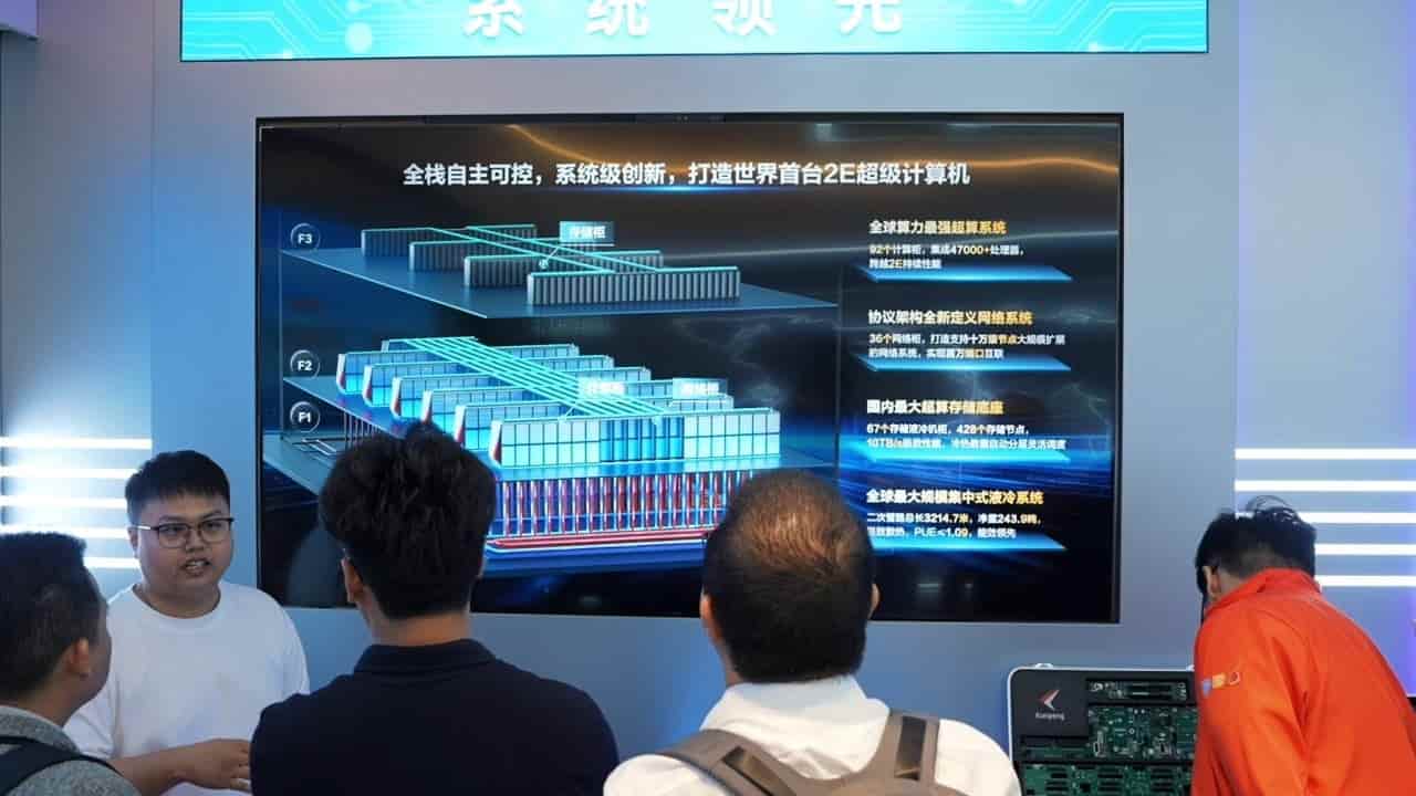 China's LineShine supercomputer tops global list, but not for AI