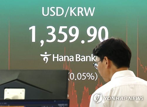 South Korean won reaches 14-month high versus U.S. dollar