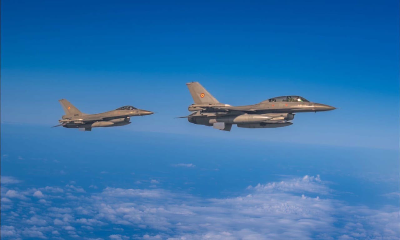 Romanian F-16s shoot down two jet-powered drones after airspace incursion