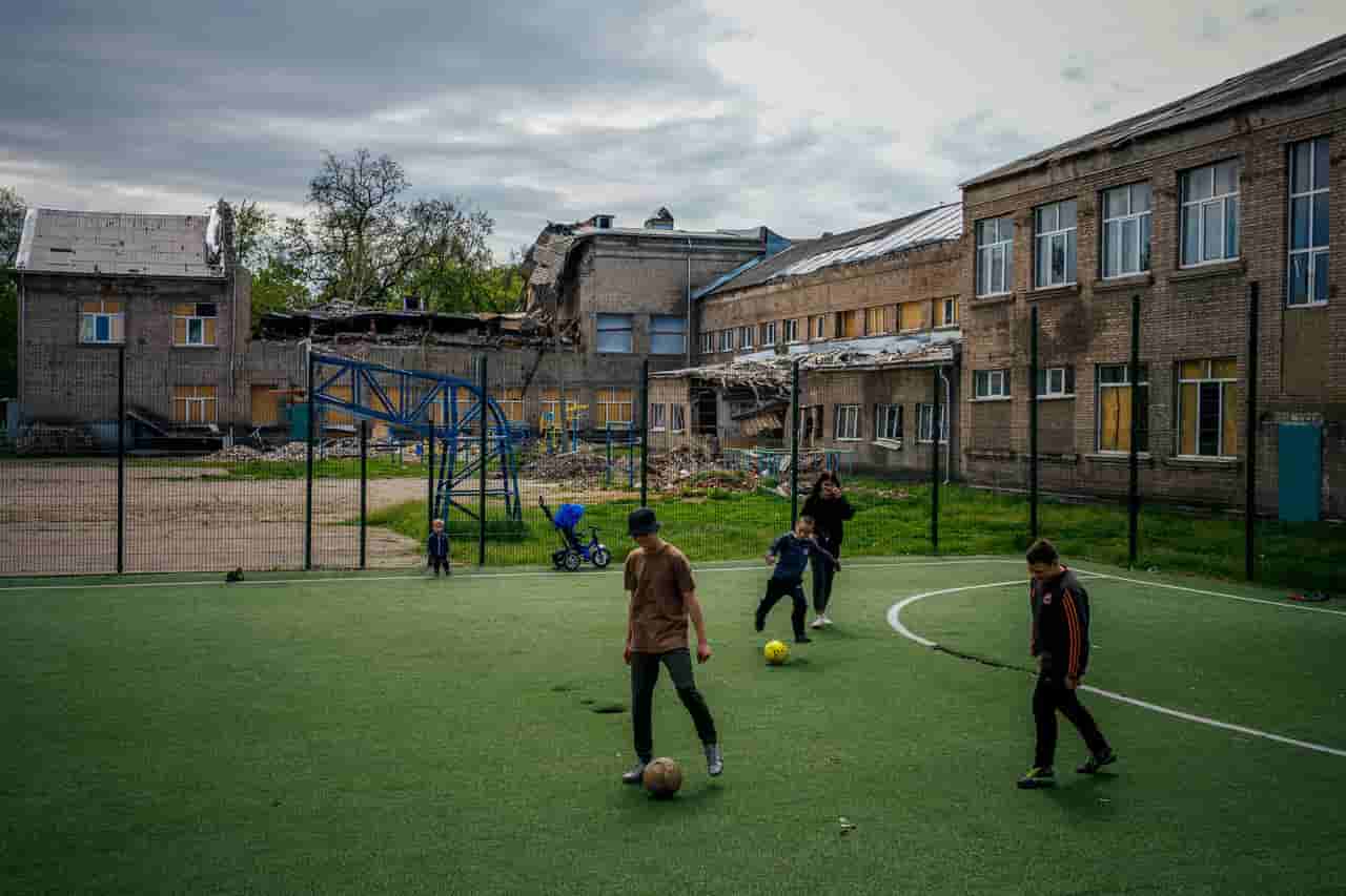 Rebuilding Ukraine's youth: An urban education initiative fosters belonging