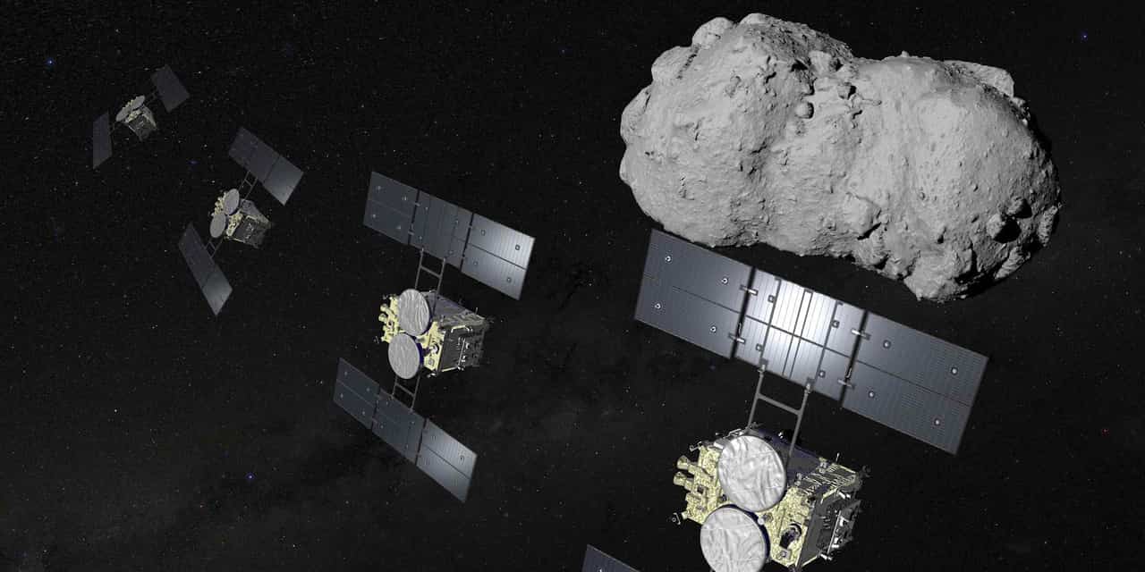 Hayabusa2 probe conducts close flyby of asteroid Torifune