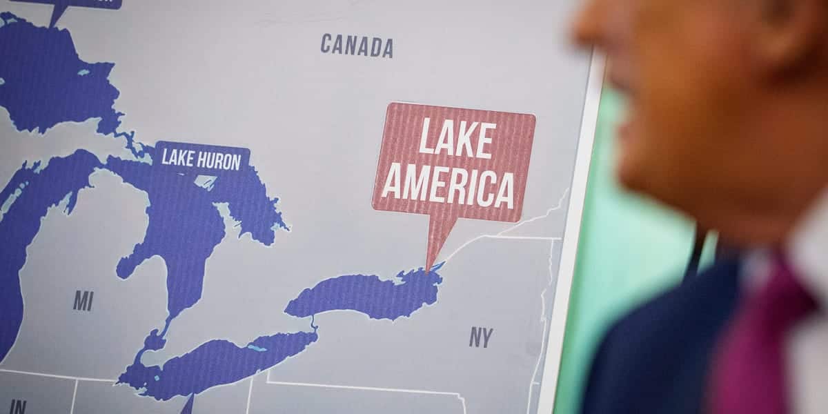 Trump renames Gulf of Mexico, Denali, Lake Ontario in second term
