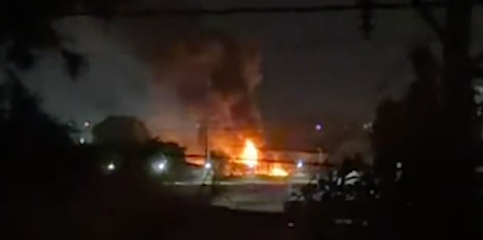 Ukrainian drones strike Russian oil infrastructure and export terminal