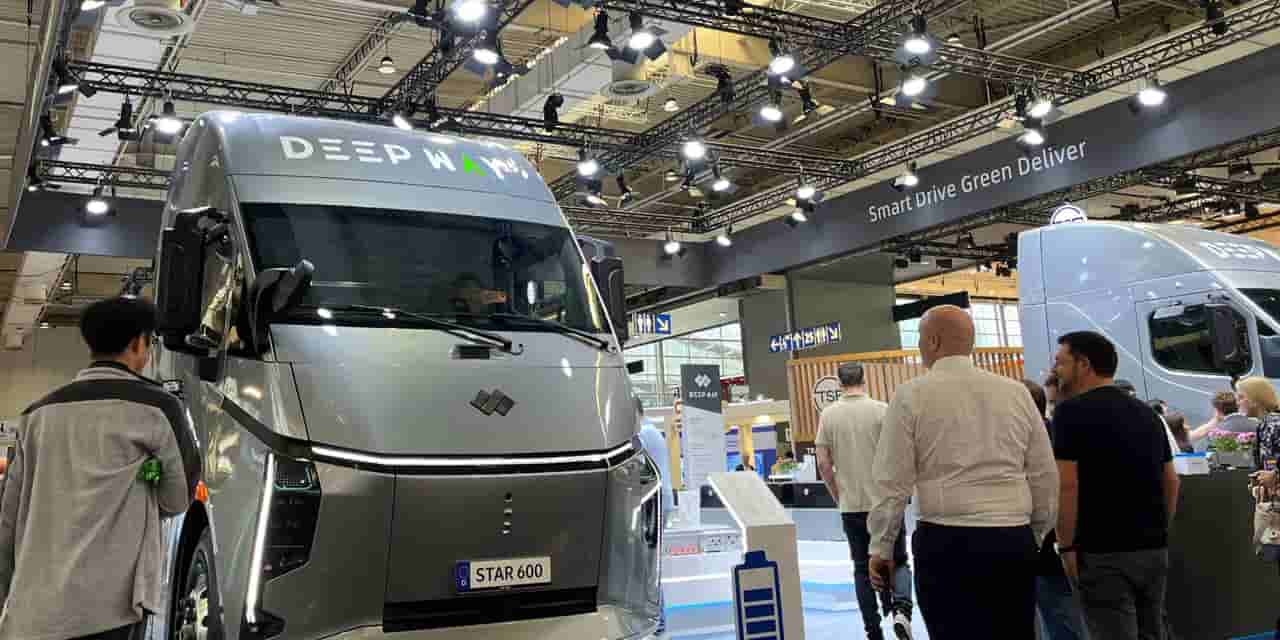 Baidu-backed DeepWay aims to license e-truck tech in Europe