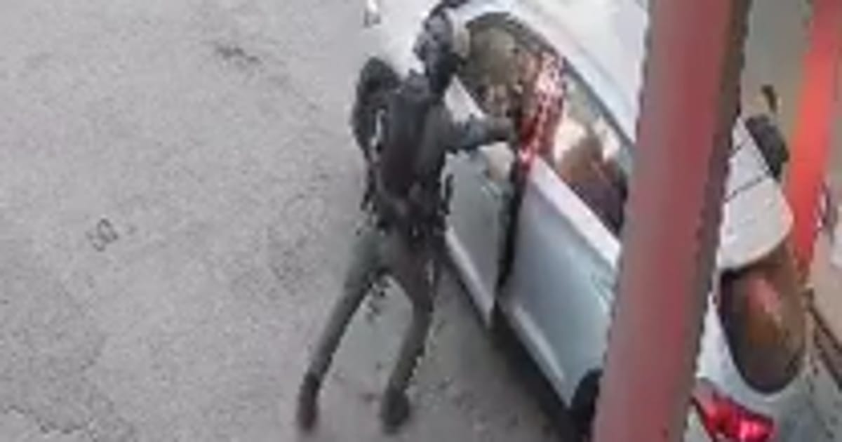 Israeli police investigate officer filmed throwing stun grenade into car
