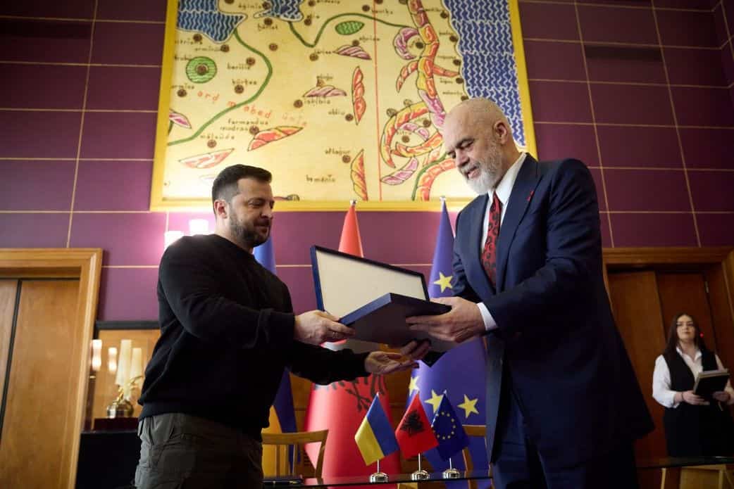 Albania PM urges Ukraine support despite Kosovo stance