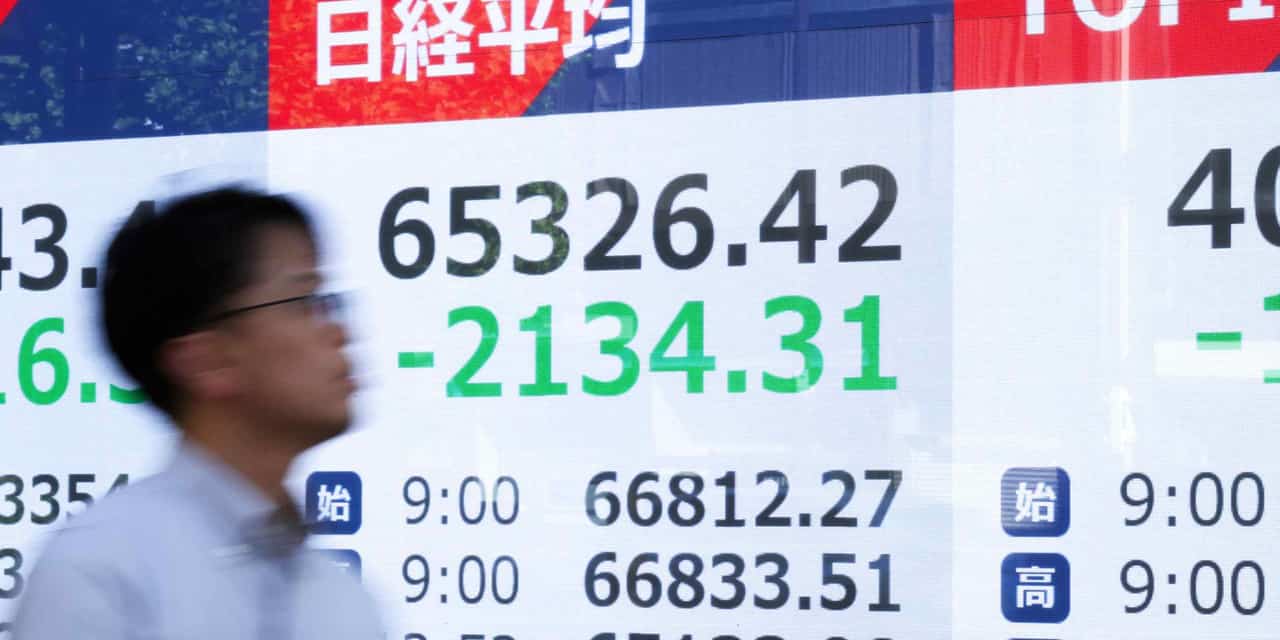 Japan stock volatility hits 18-year high on AI trades