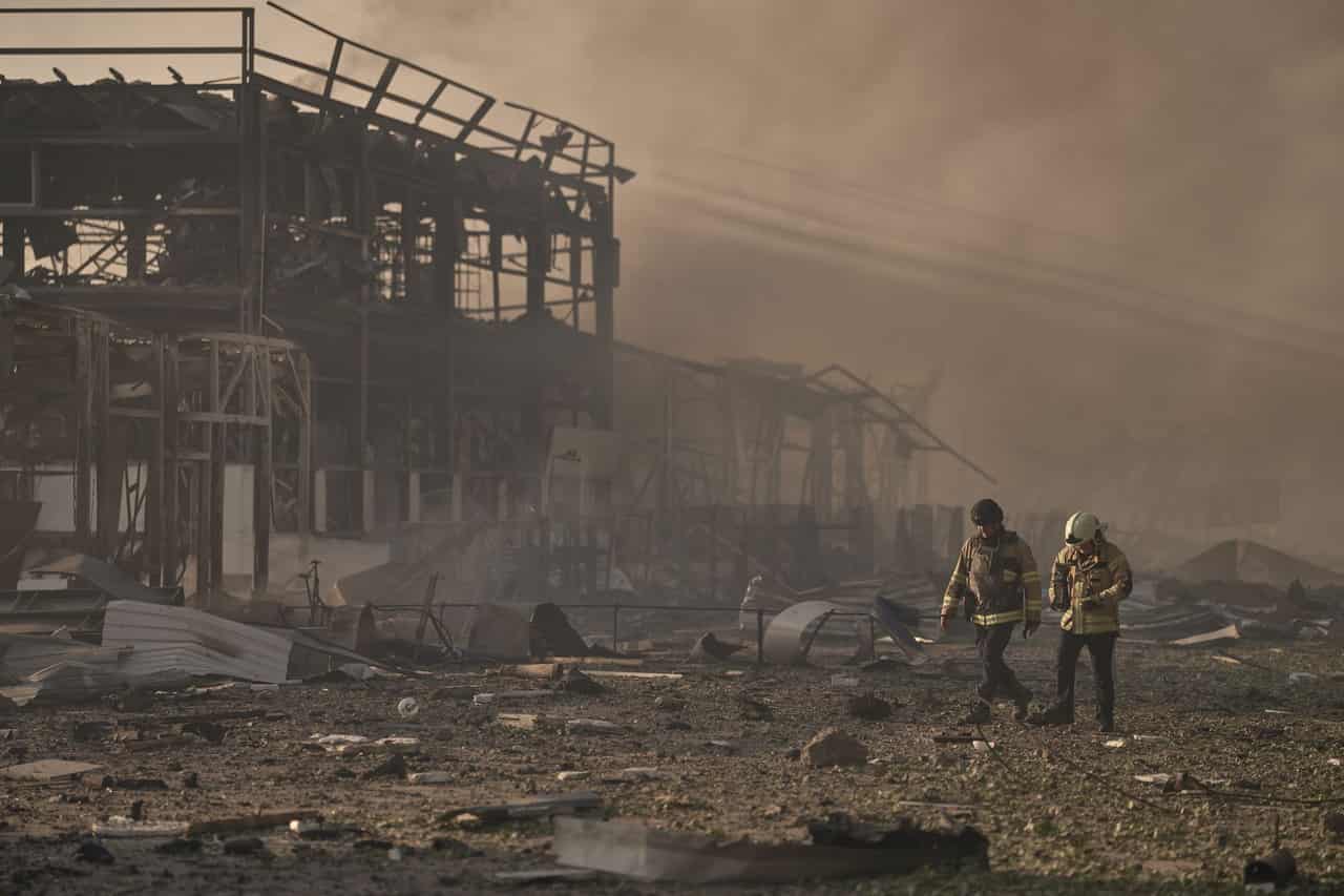 Kyiv-area survivor recalls Russian strike that killed 38
