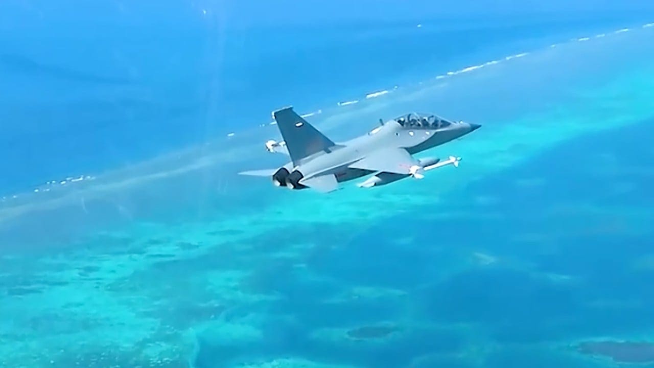 Chinese jets intercept Philippine aircraft over Scarborough Shoal