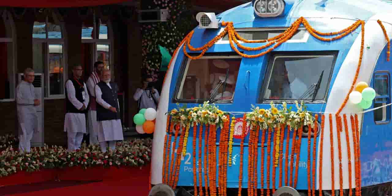 India launches first hydrogen train amid rail modernization drive