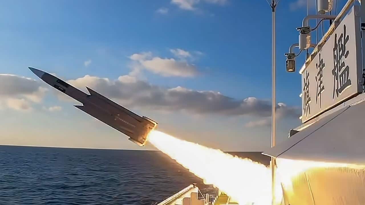 Taiwan coast guard fires missile, revealing deepening navy ties