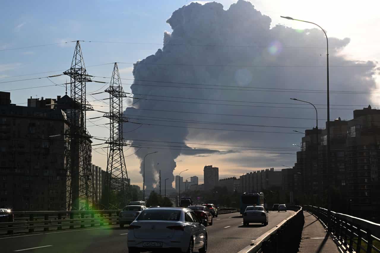 Russian court fines individual for posting drone attack aftermath