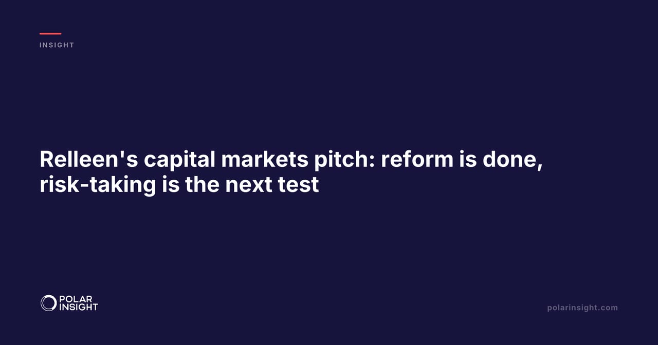 UK capital markets reform not finished, minister says