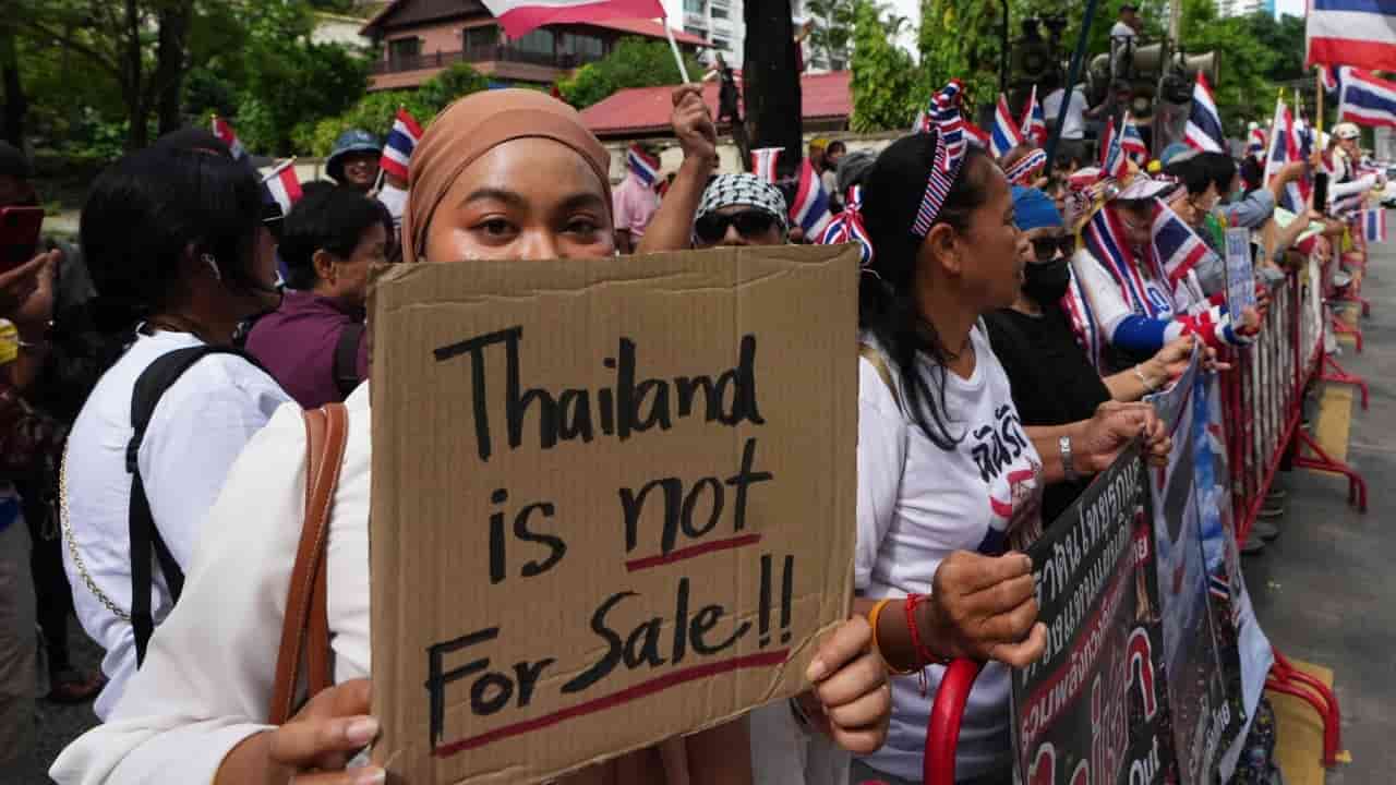 Thai protesters rally against Israel's Gaza actions
