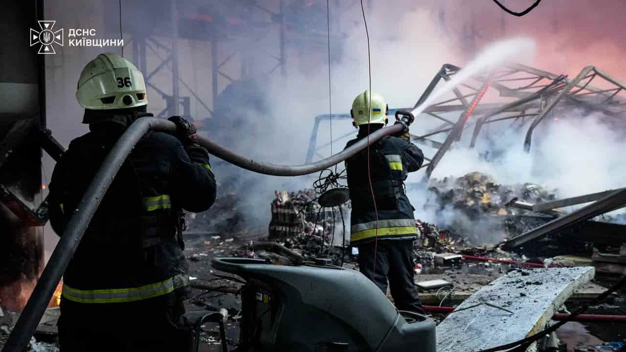 Russian drone attacks kill 3, injure 13 in Kyiv; power, water disrupted