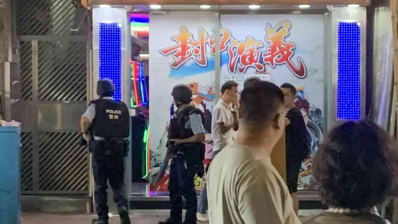 Australian man arrested in Hong Kong for alleged imitation firearm possession and vandalism