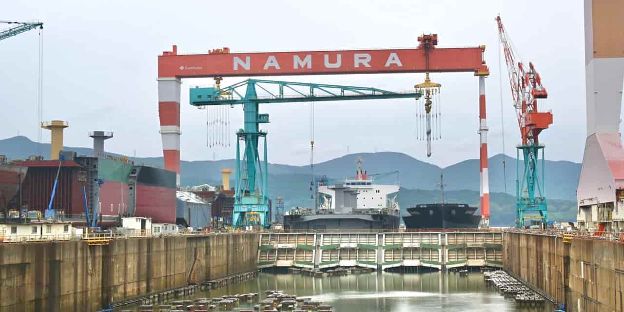 Namura Shipbuilding to build Japan's first large dry dock since 2017