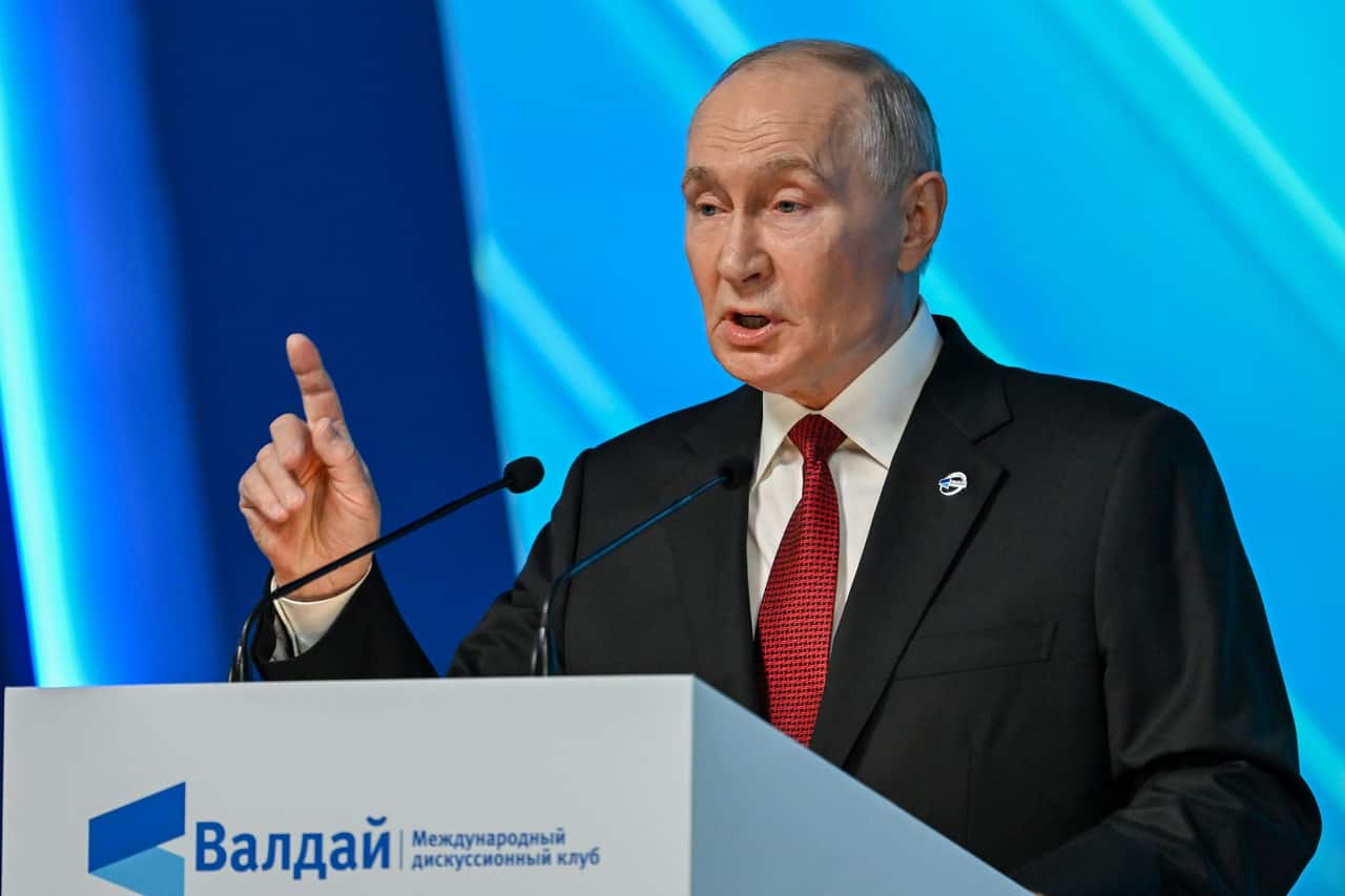 Putin warns Russia may use nuclear weapons if attacked by NATO