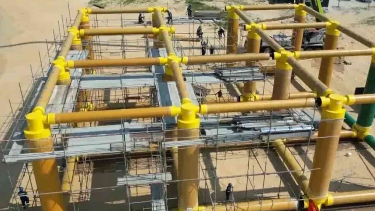 China launches world's first 100kW bamboo-built floating solar farm
