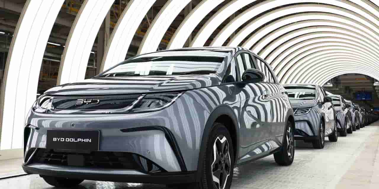 Chinese automakers surpass Japanese rivals in Europe