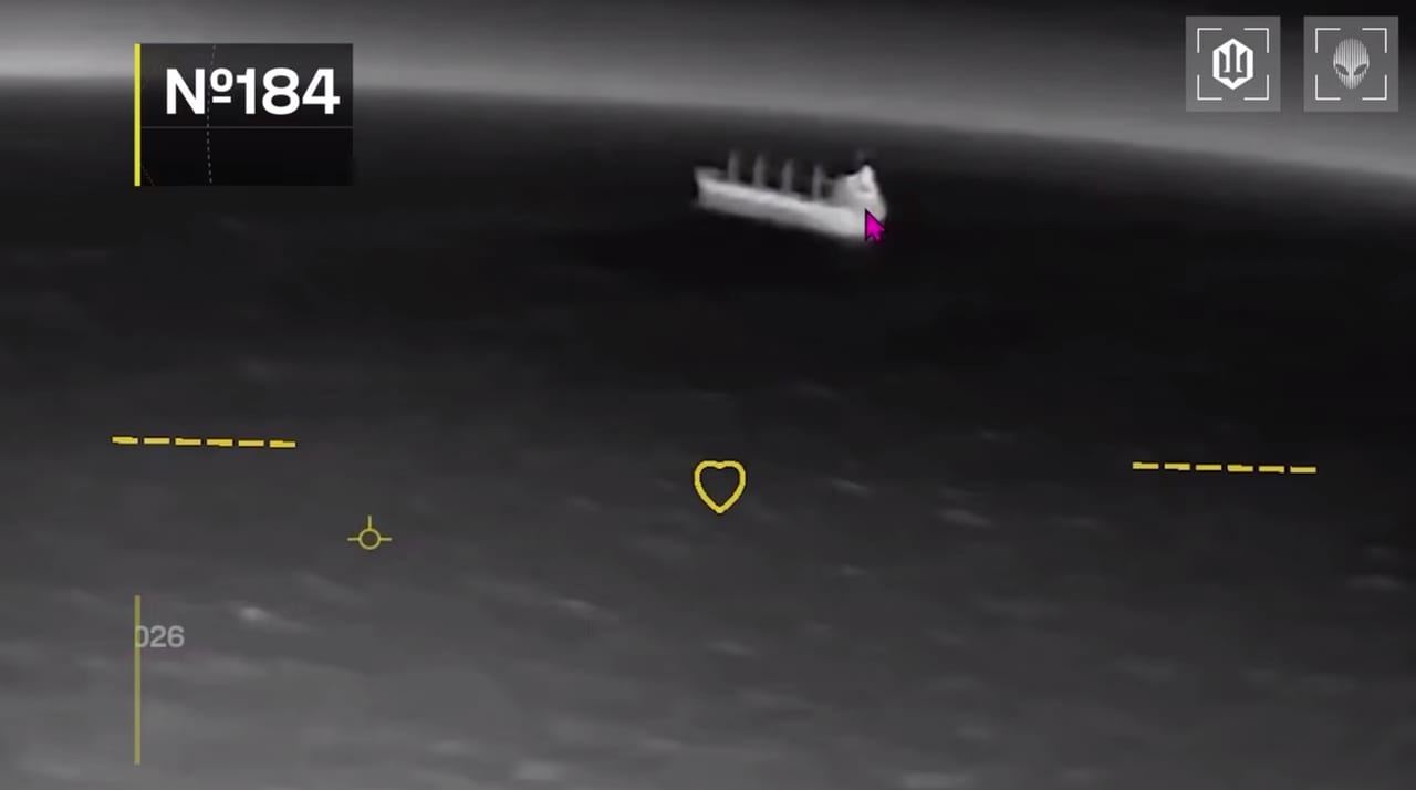 Ukraine claims 13 more Russian shadow fleet vessels struck in Azov and Black Seas