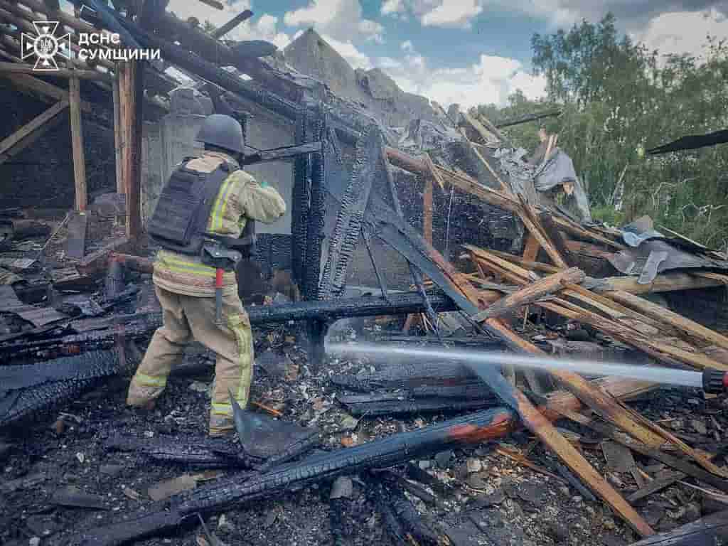 Russian drone strikes injure 15, including 3 children, in Ukraine's Sumy Oblast