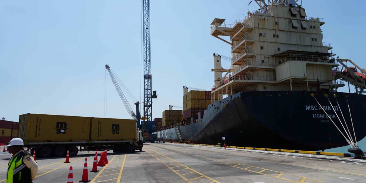 Indonesia opens new container terminal with Japanese support