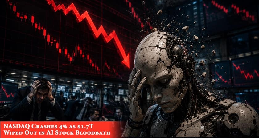 Tech Stocks Tumble as AI Rally Falters on Strong Jobs Data