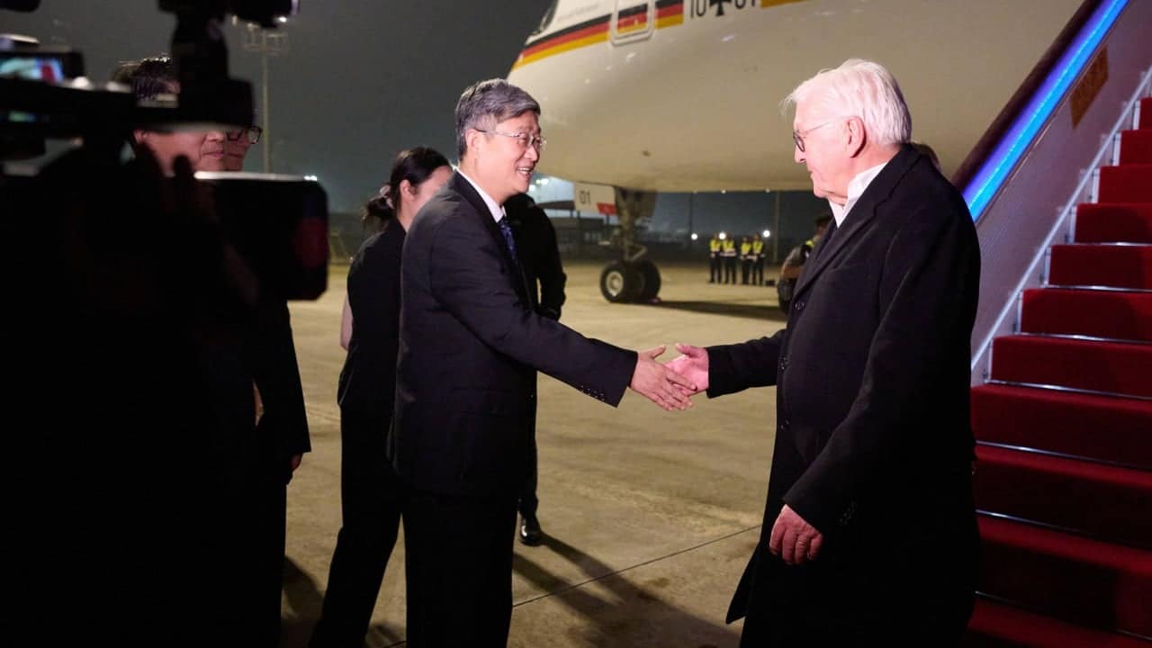 German president begins China visit, highlighting diplomacy beyond Beijing