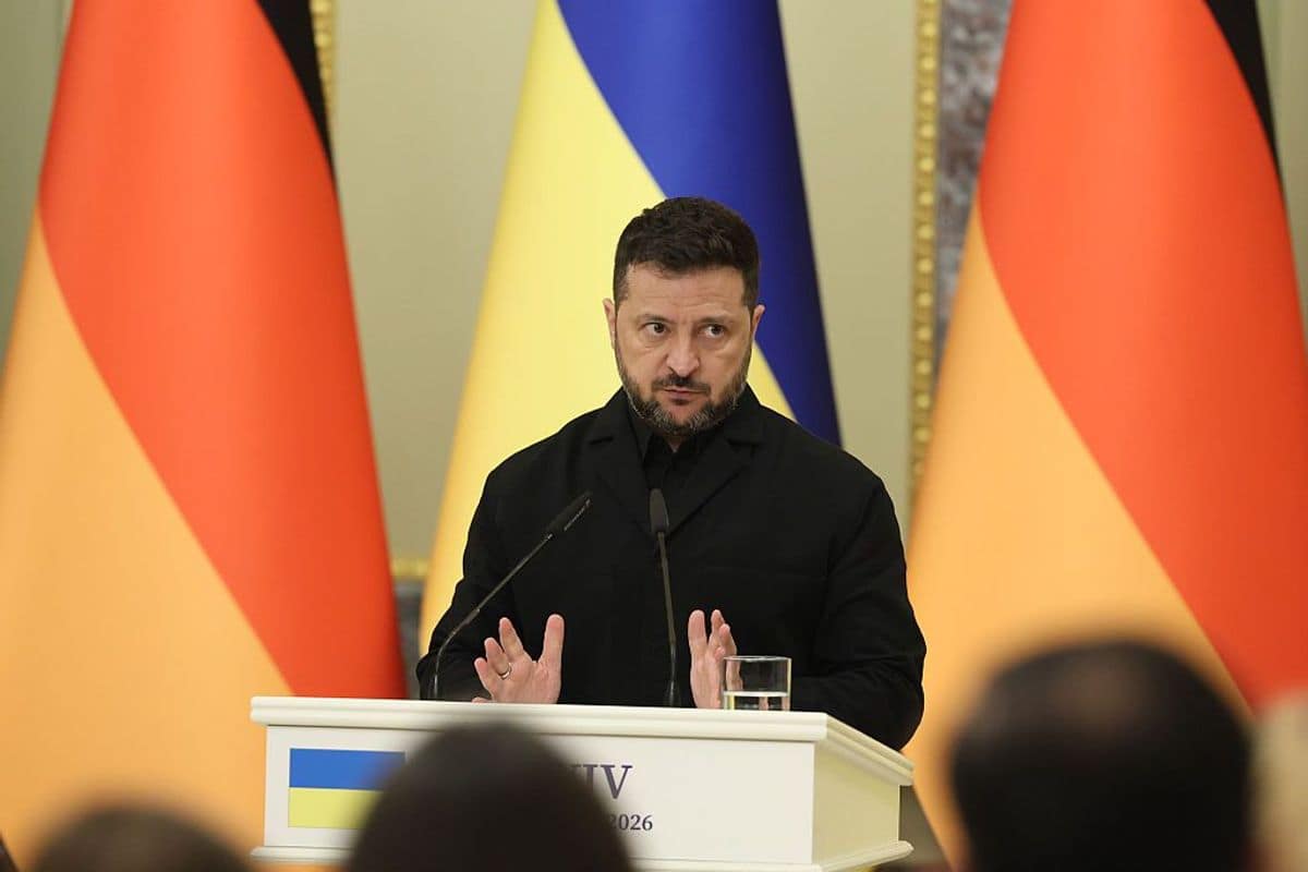 Zelensky says Russia sharing jet drone tech with North Korea