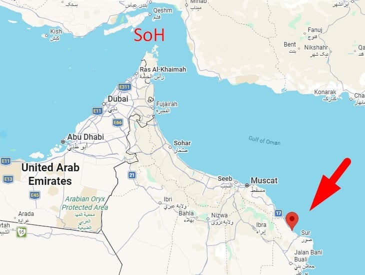 Tanker hit by projectile 40 nautical miles off Oman coast
