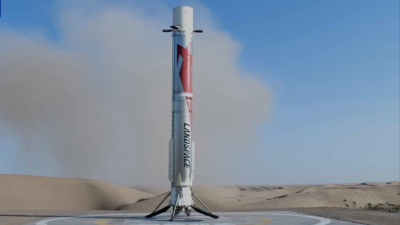 LandSpace recovers steel booster after orbital launch, beating SpaceX
