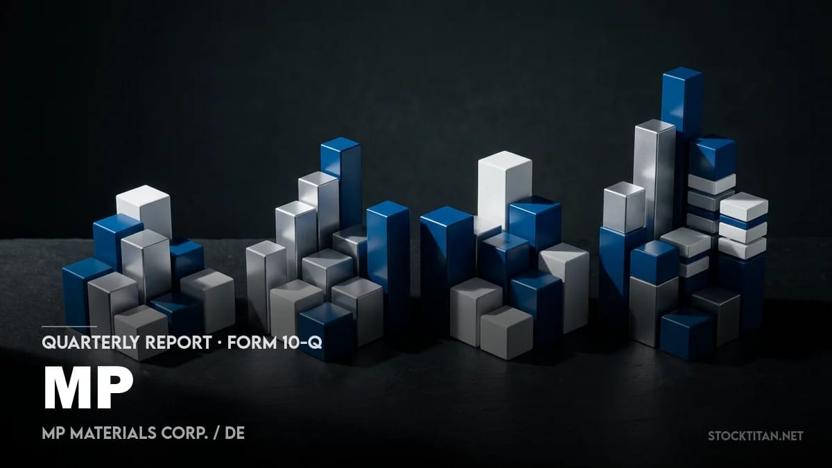 MP Materials' Q2 loss narrows on higher sales, US government support
