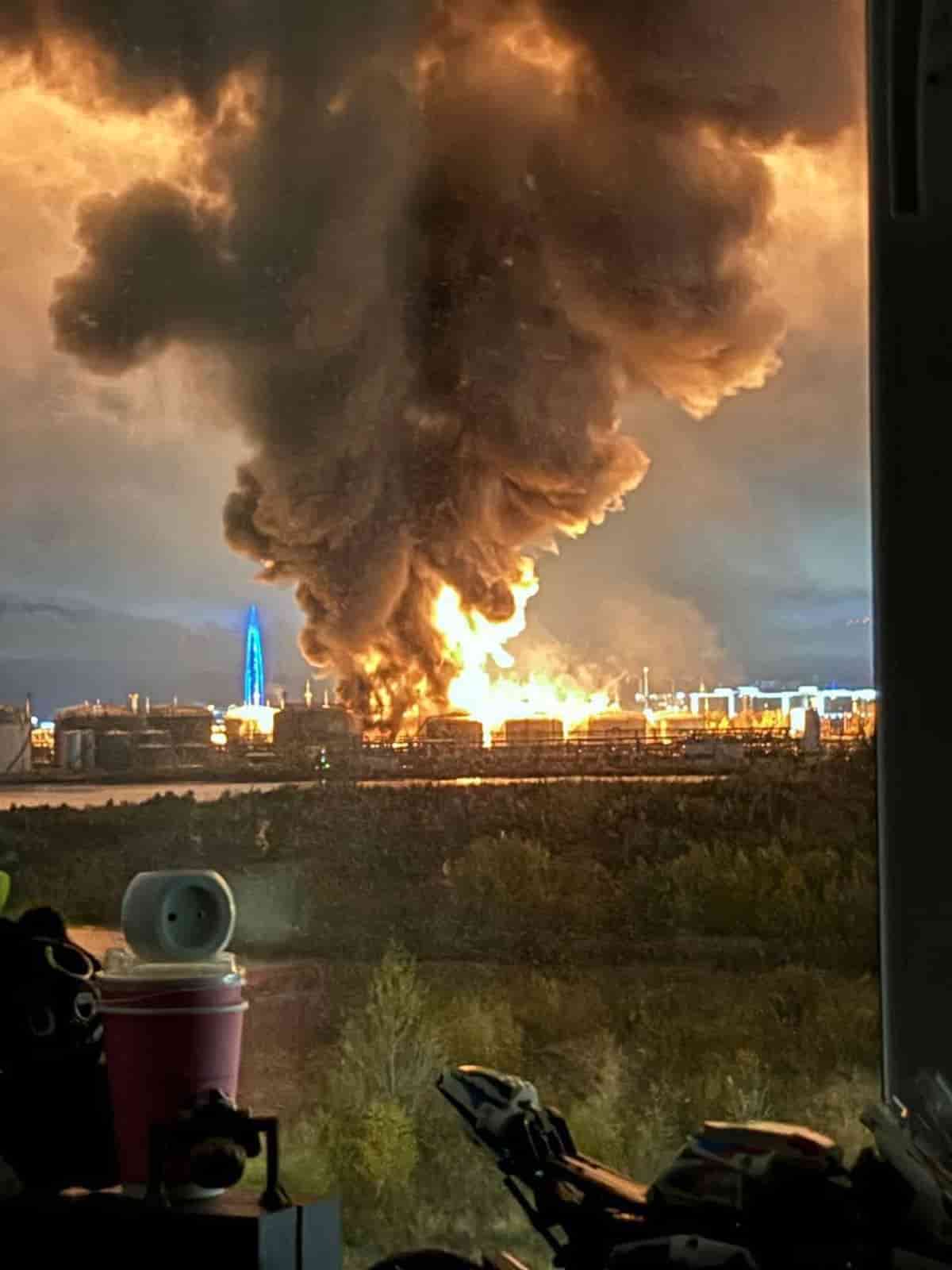 Ukraine drones strike St. Petersburg port, data center