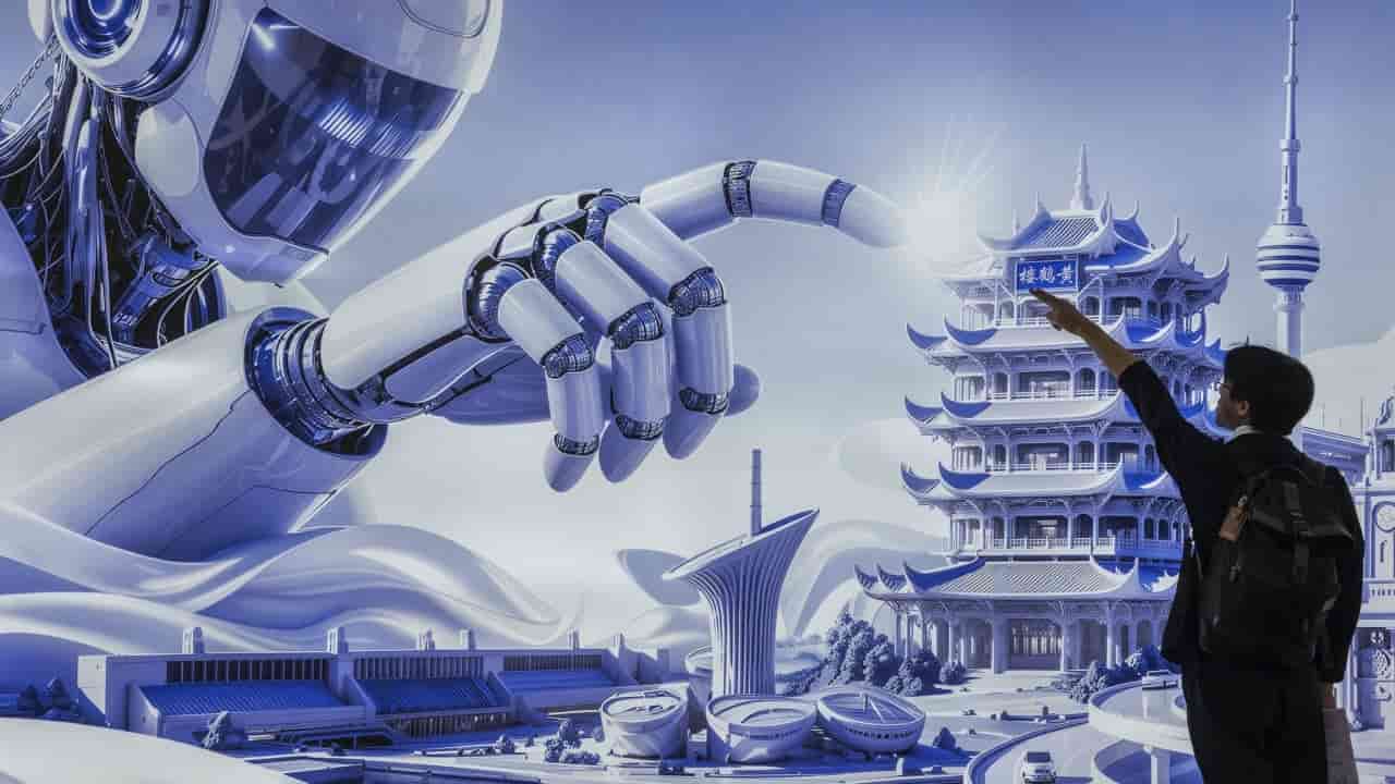 China acknowledges 'temperature gap' between tech boom and traditional slump
