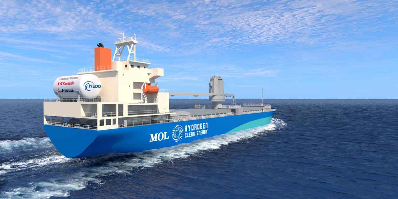 Japan Engine completes world's first hydrogen engine for large ships
