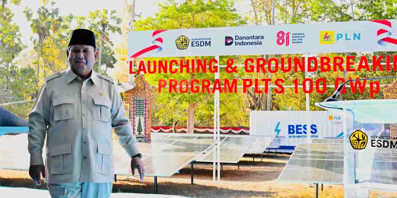 Indonesia launches 100 GW solar power program