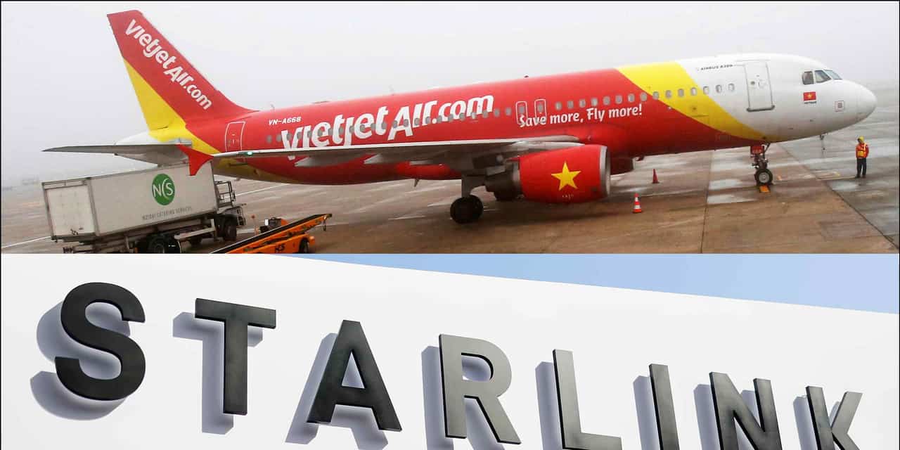 Vietjet to offer free Starlink in-flight WiFi