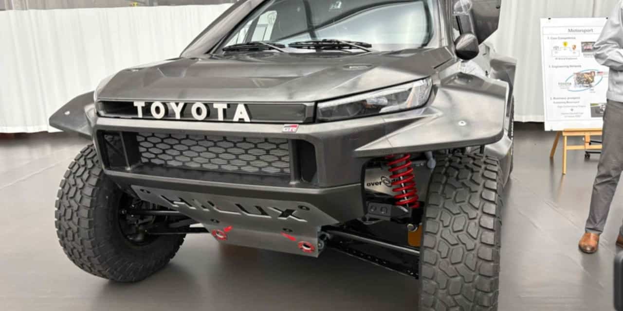 Toyota's hydrogen Hilux to compete in Dakar Rally