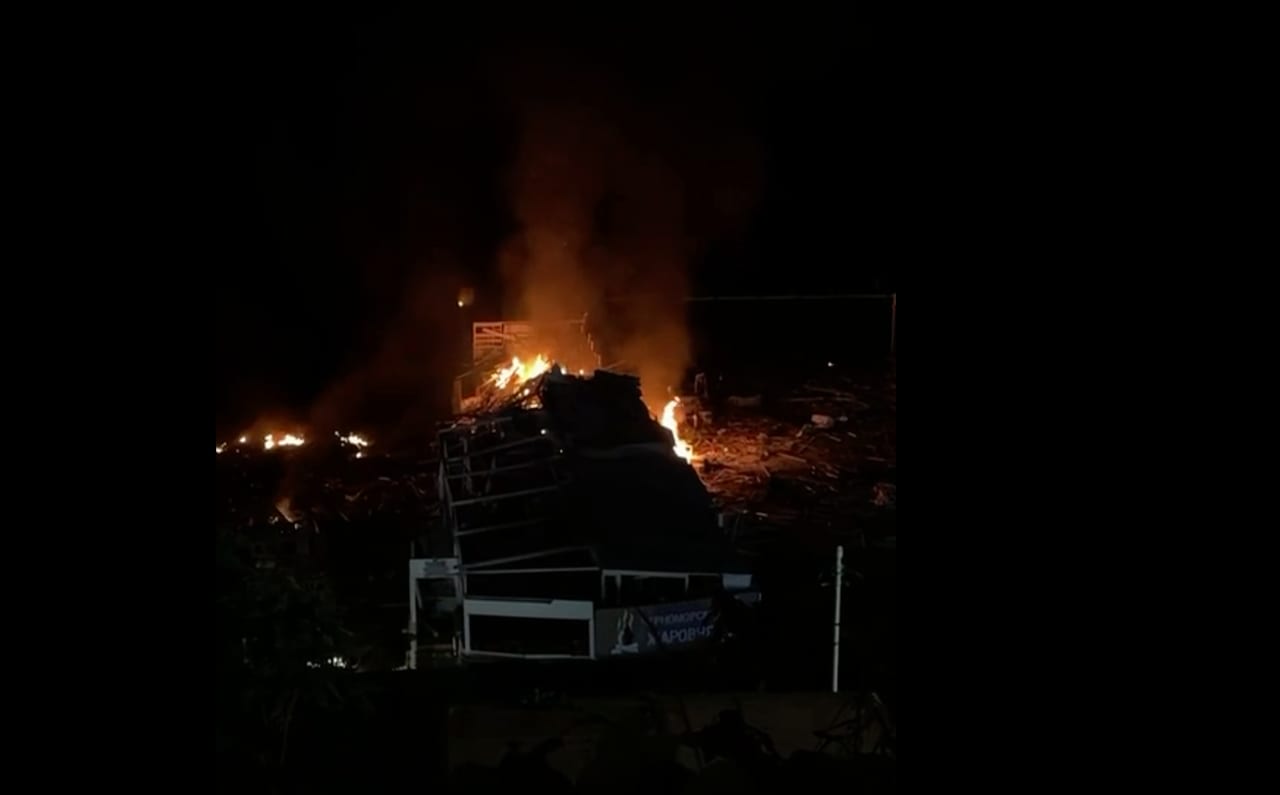 Ukraine sea drone strikes Russian port in Sochi, officials claim