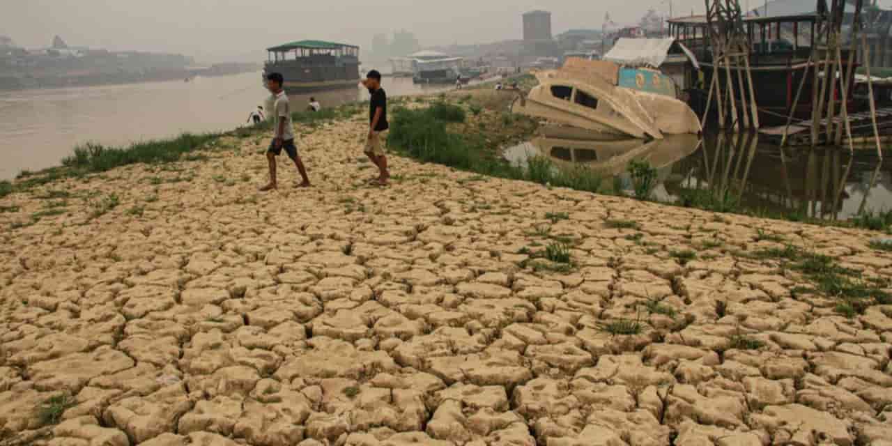 El Nino dries Indonesian rivers, hitting coal and palm oil shipments