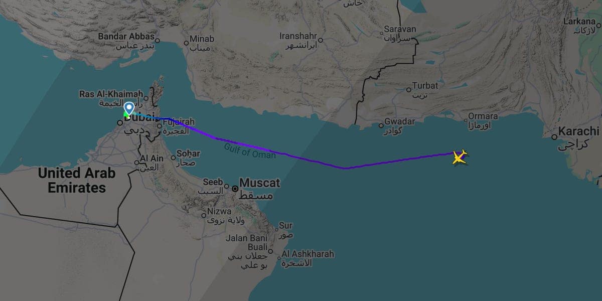 Boeing 737 cargo plane disappears off Pakistan coast