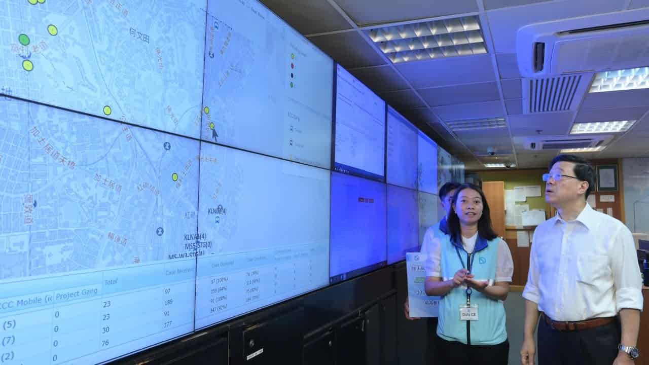 Hong Kong leader says 'AI city brain' won't use personal data