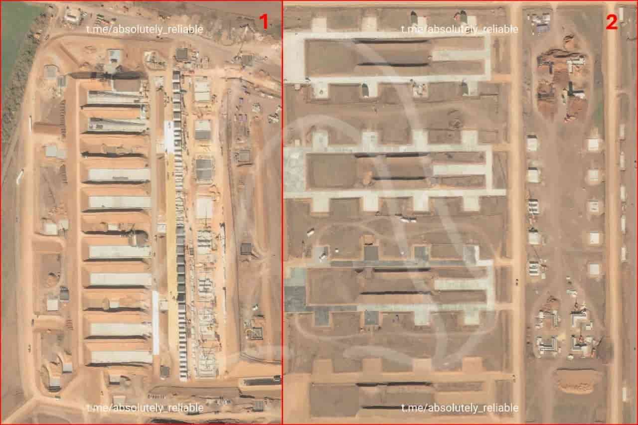 Russia builds major new drone attack base in six weeks, satellite images show